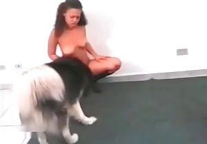 Animal sex action of two slender zoophiles