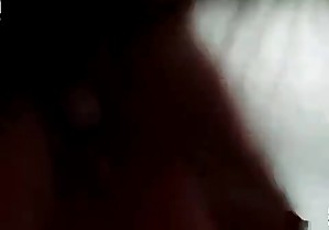 Doggy is getting sucked by a masked slut