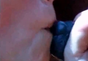 Horse cock sucking action