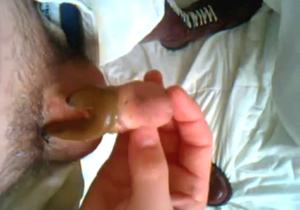 Creative zoophile gets it on with a slug, worm