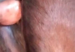 Dirty slut is enjoying bestiality sex